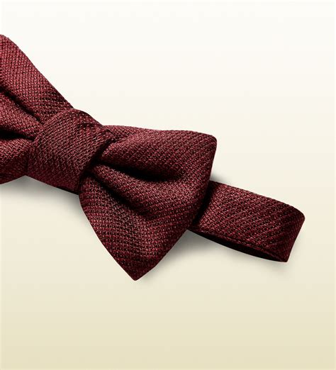 gucci purple tie|gucci bow tie for men.